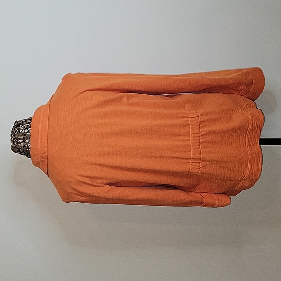 Zenergy by Chicos 2 pocket full zipper button up sleeve jacket womens size 2 - Picture 6 of 10